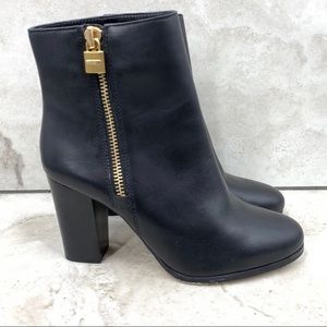 Michael Kors Size 8 Ankle boots booties leather heels